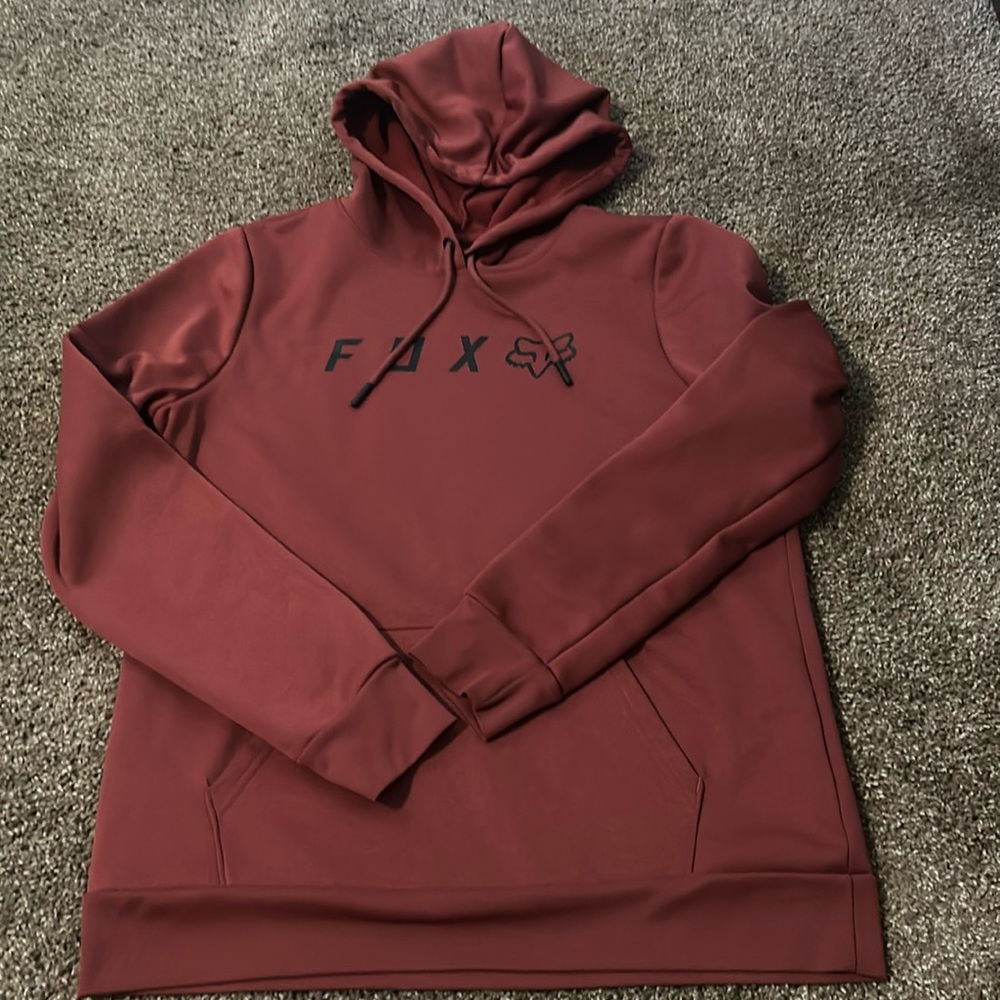 Woman’s fox racing hoodie